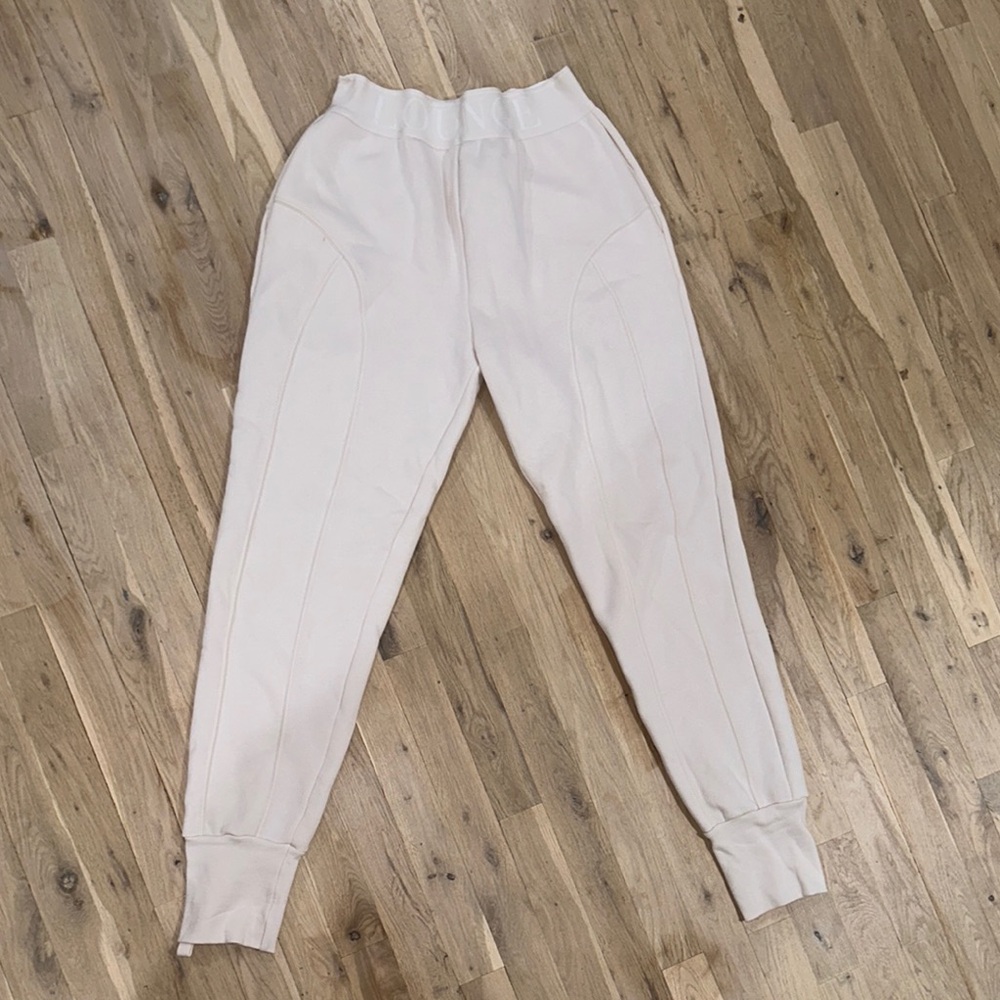 Off-White/Cream Joggers for Women